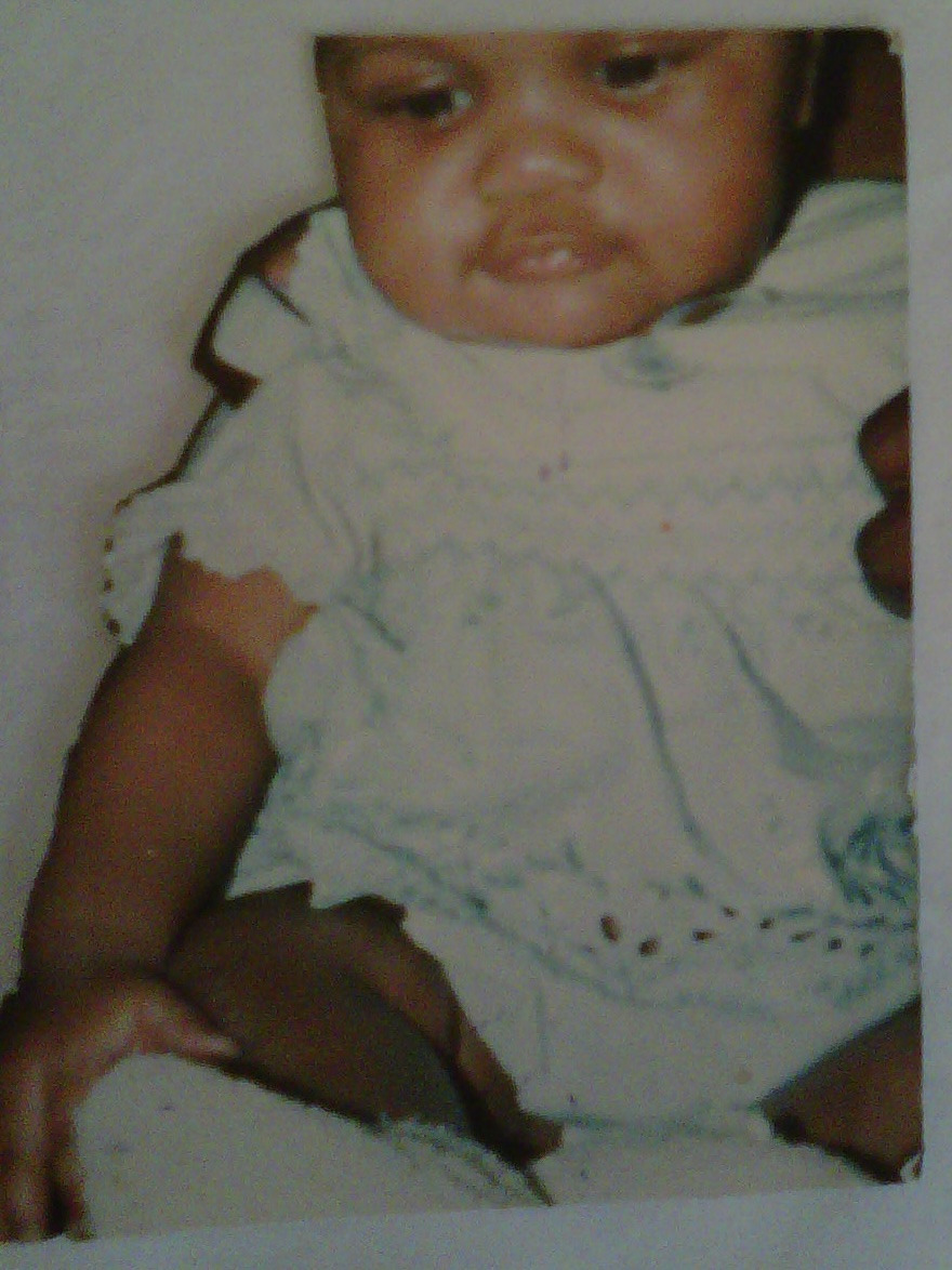 Dimakatso as a baby